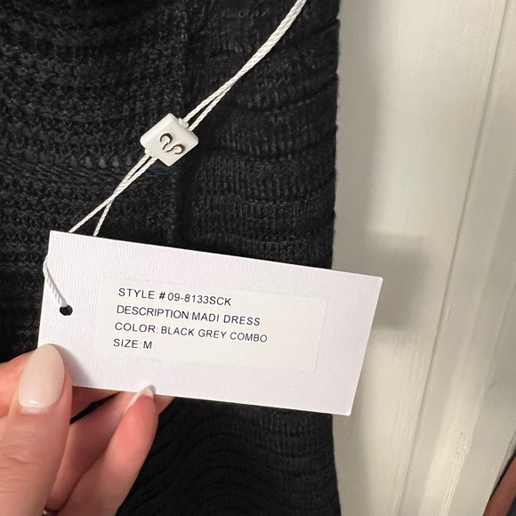 Torn by Ronny Kobo Madi Knit Dress - Black - Picture 12 of 12